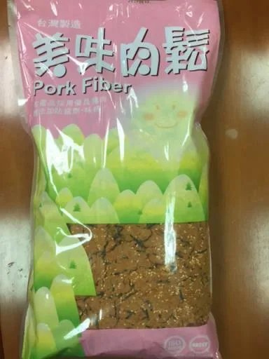 (2.5kg/包)細切海苔芝麻肉鬆/PE袋 	02-AA05 外包裝