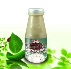 首都巧克力調味羊乳飲品 外包裝