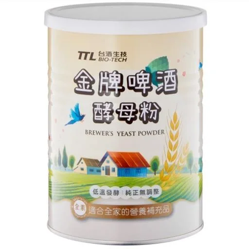 金牌啤酒酵母粉450G/罐*12罐/箱-台灣菸酒 外包裝