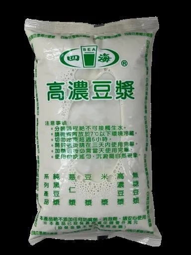 高濃豆漿(大袋) 外包裝