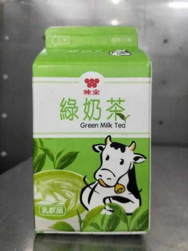 味全綠奶茶PP400g 外包裝