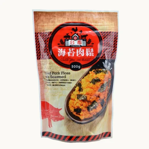 B69海苔肉鬆500G 外包裝