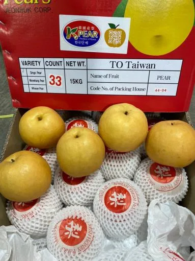 鮮梨 外包裝