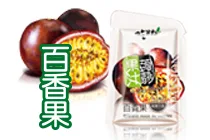 吃果籽百香果果汁蒟蒻 外包裝