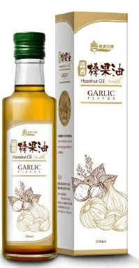 義美生機蒜香榛果油 外包裝