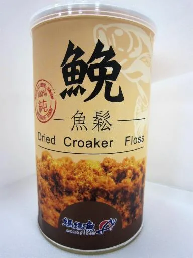 鮸魚鬆250g 外包裝