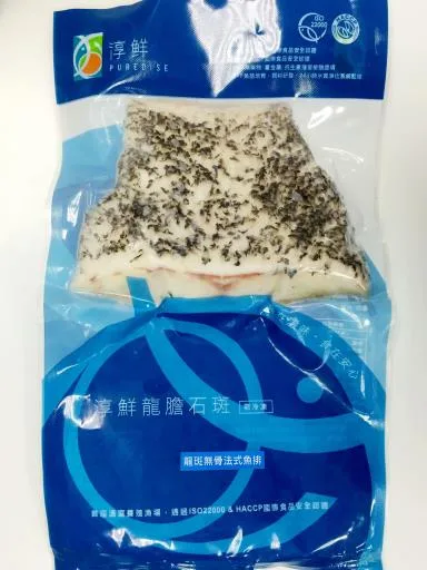 龍斑無骨法式魚排 外包裝