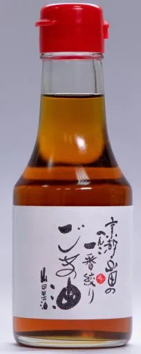 頂級手工胡麻油 外包裝