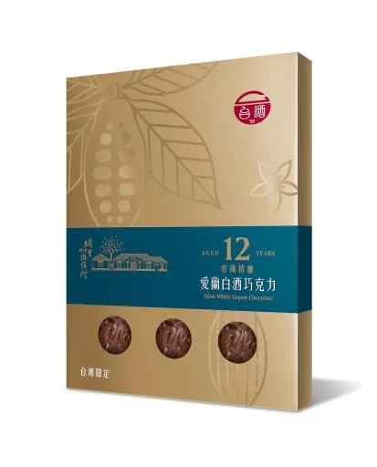 埔里1917出張所巧克力(愛蘭白酒口味) 外包裝