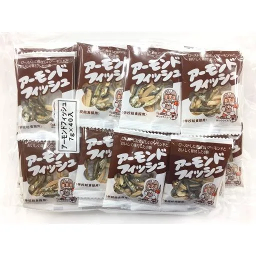 杏仁小魚 外包裝