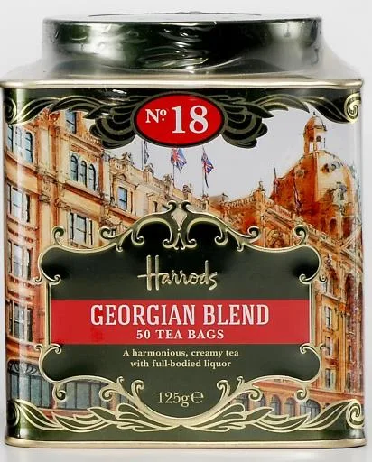HARRODS 新傳統 18號喬治亞茶茶包(50入) 外包裝