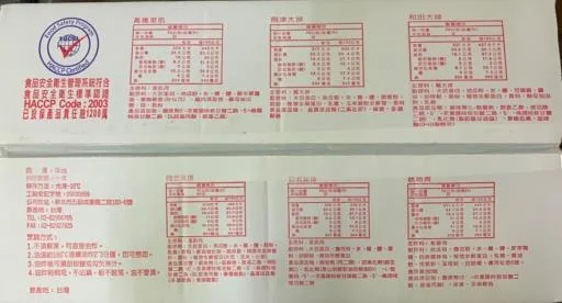 嘉峰食品有限公司   日式豬排 外包裝