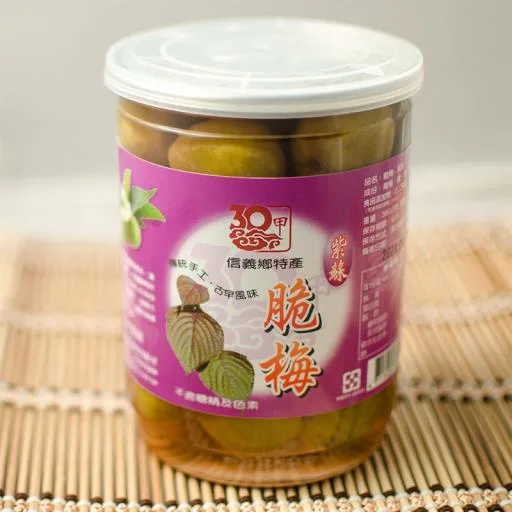 脆梅-紫蘇300g 外包裝