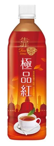 波蜜靠茶極品紅茶PET580 外包裝