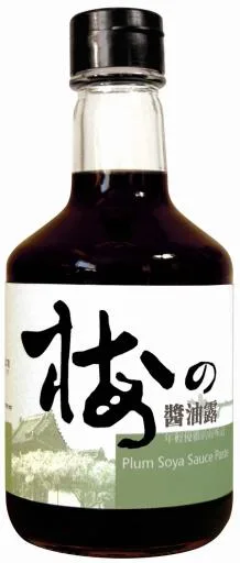 梅子醬油露  300ml 外包裝