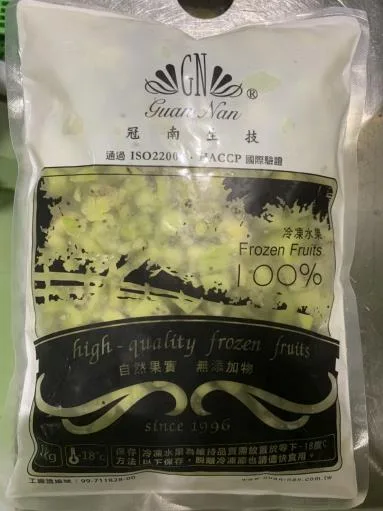 冷凍奇異果小丁 外包裝