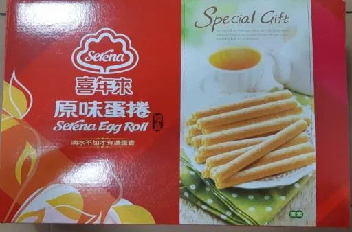 原味蛋捲 外包裝