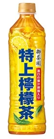御茶園特上檸檬茶 外包裝