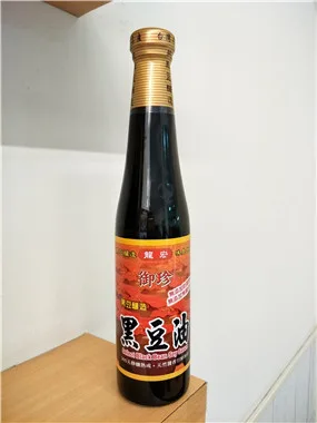 御珍黑豆油 外包裝
