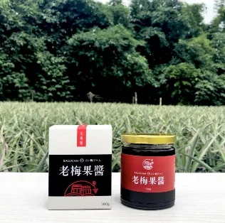 老梅果醬 外包裝