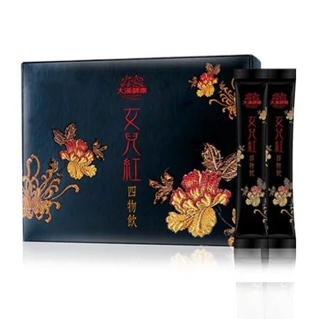 女兒紅四物飲10ml*7包/盒 外包裝