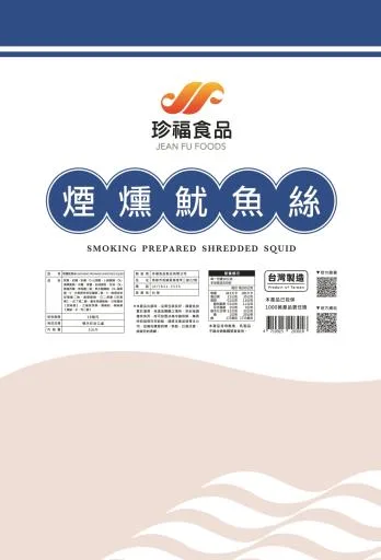 JF 煙燻魷魚絲 外包裝