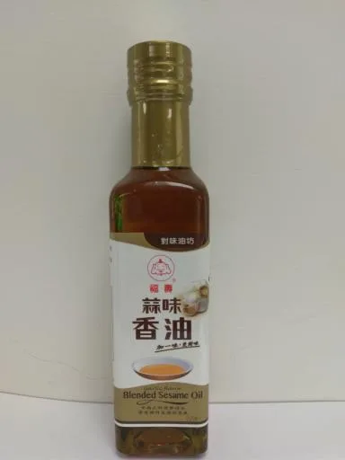 福壽蒜味香油 外包裝