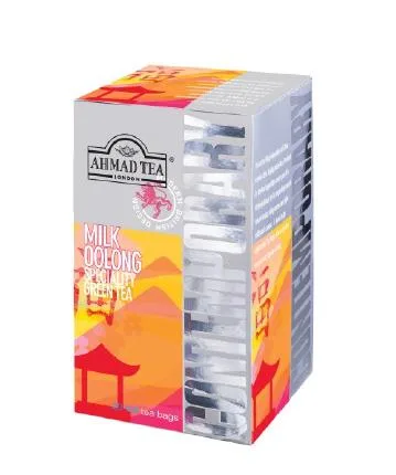 亞曼奶香烏龍茶20入鋁箔茶包 外包裝