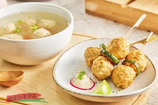 翡翠雞肉丸20g-1kg*12包/箱- 外包裝