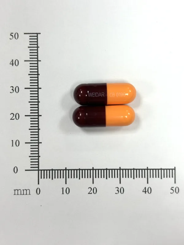 "衛達"可莫痰膠囊３７５毫克（卡波西典）外觀