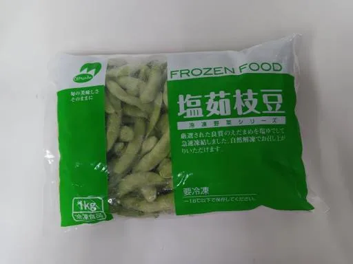 冷凍毛豆 外包裝