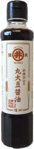 杉木桶釀丸大豆醬油 外包裝