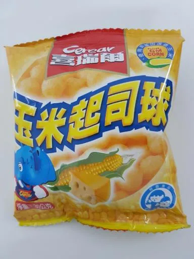 喜瑞爾玉米起司球 外包裝