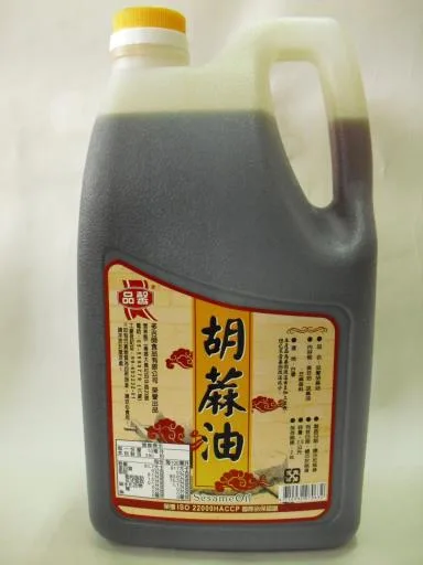 品馨胡麻油-2.8L 外包裝