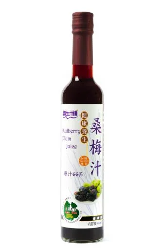 健康養生桑梅汁(加糖) 外包裝