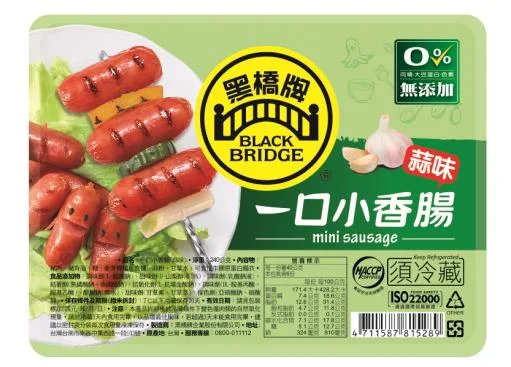 240g蒜味一口小香腸－充氮 外包裝