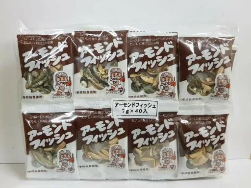 杏仁小魚 外包裝