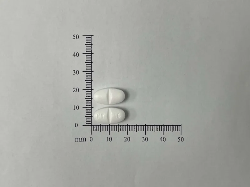 鎮頑癲 膜衣錠６００毫克外觀