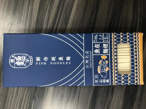 鮮作純魚麵(石斑魚) 外包裝