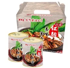 台酒紅麴養生羊肉爐 外包裝