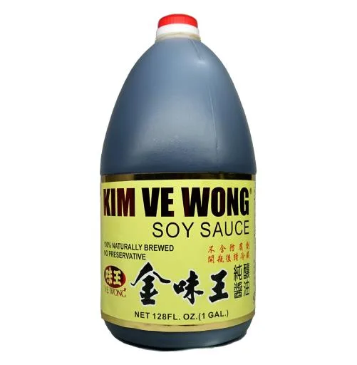金味王醬油(1GAL)(外銷) 外包裝