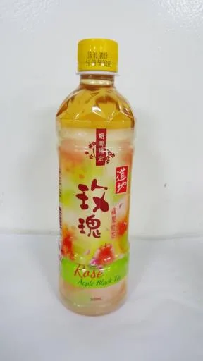 道地玫瑰蘋果紅茶500mL 外包裝