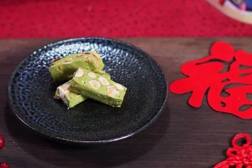 抹茶牛軋糖 外包裝