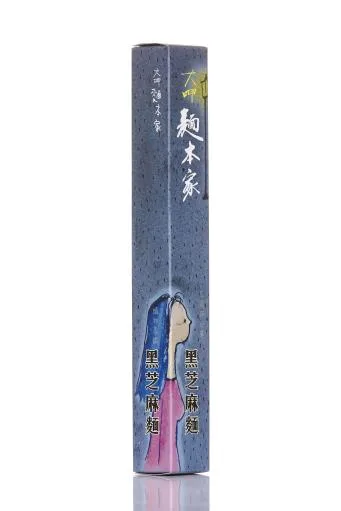 芝麻非小事黑芝麻麵 外包裝