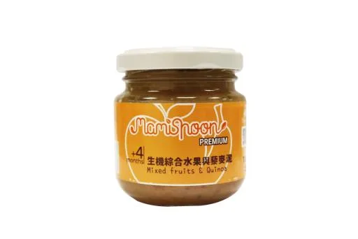 生機綜合水果與藜麥泥 外包裝