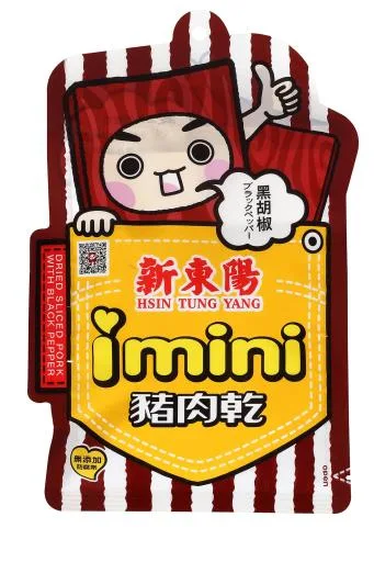 I-mini黑胡椒豬肉乾105G 外包裝