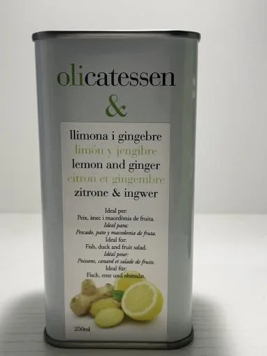 奧立森檸檬薑橄欖油 外包裝