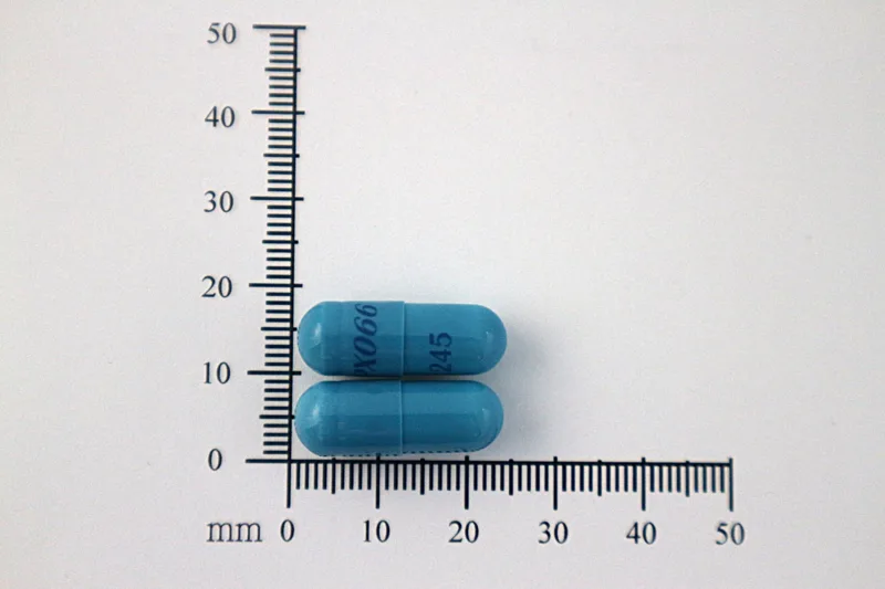 瑞多寧緩釋膠囊61.25毫克/245毫克外觀