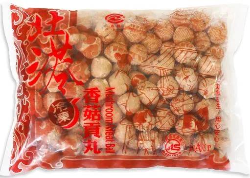 冷凍香菇貢丸-CAS 外包裝