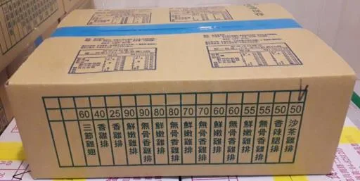 沙茶雞排 外包裝